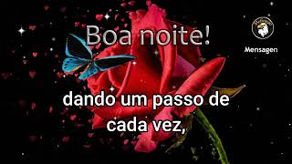BOA NOITE, mensagem abenoada!