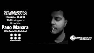 Pano Manara EDM Underground Showcase 28 Jan 2016 W