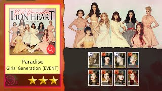 『SuperStar SMTOWN』Girls' Generation 'Paradise' /w FULL LE Theme | Hard mode 3 stars gameplay