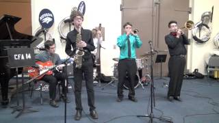 Jazz Combo @ Golden Valley High School @ 2015 Reno Jazz Fest.