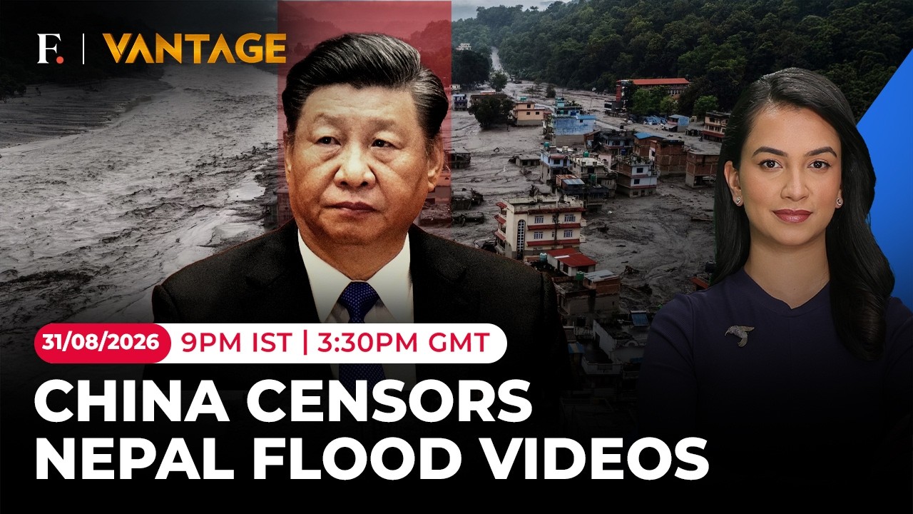 Is China 'Hiding' Flood Deaths as Nepal's Death Toll Crosses 900? Vantage on Firstpost | 4K