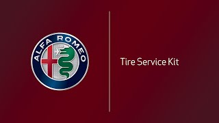 Tire Service Kit | How To | 2021 Alfa Romeo Giulia