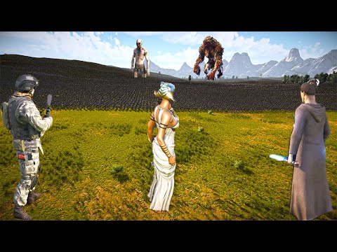 SPECIAL FORCES Base Vs 3 million  Werewolfs & Zombies! - Ultimate Epic Battle Simulator 2