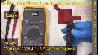Bench Test Ford CoP (Coil on Plug) Coil (Motorcraft DG511, DG508, DG540) 2004 thru 2008 4.6L & 5.4L