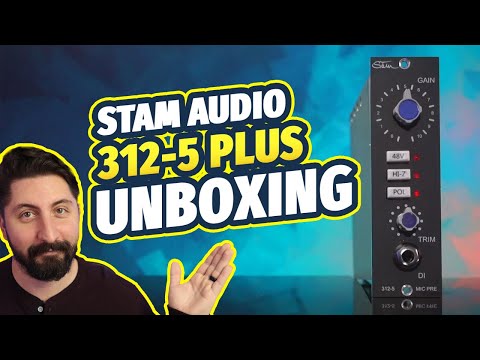 Unboxing the Stam Audio 312-5+ Microphone Preamp! (API Microphone Preamp)