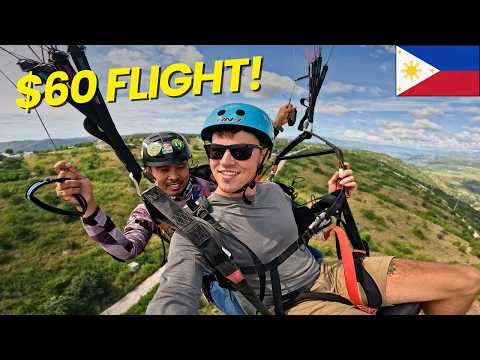 I Tried PARAGLIDING in the Philippines for $60 🇵🇭 Is It Worth It?!
