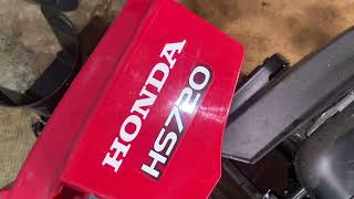Honda HS720 Carburetor (Partial) Clean - Surging - 16100Z1AH01