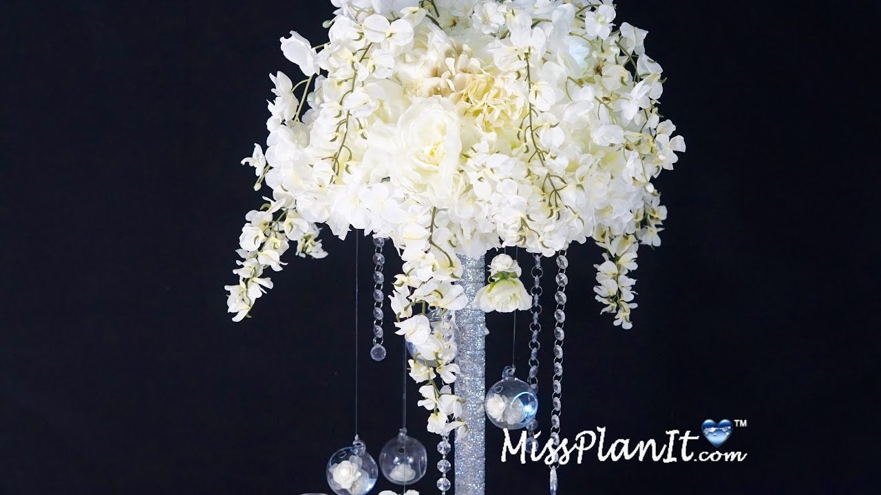 Star Bright Tall Wedding Centerpiece / DIY / How To Create This Star Bright Wedding Centerpiece!