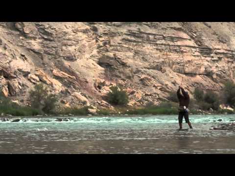 Telluride Fly Fishing Guide Pancho Winter Fishes the Lower Gunnison River, Colorado