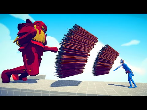 GIANT HULKBUSTER vs EVERY GOD - Totally Accurate Battle Simulator TABS