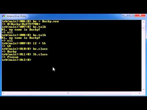 Learn Ruby Programming Lesson 9 Object In Ruby