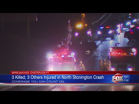 3 Rhode Islanders killed, 3 others injured in wrong-way Connecticut crash