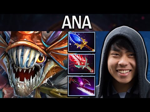 Slark Dota 2 Gameplay Ana with Bloodthorn - Aghanims