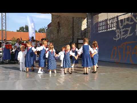 Folklor bez hranic Ostrava 2017 - Moravský dětský folklorní soubor Holubatka, Šla Andulka do zelí