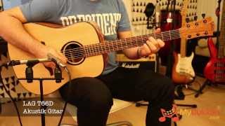 Video thumbnail for LAG T-66D Akustik Gitar İncelemesi (Hızlı Video) by MyDukkan