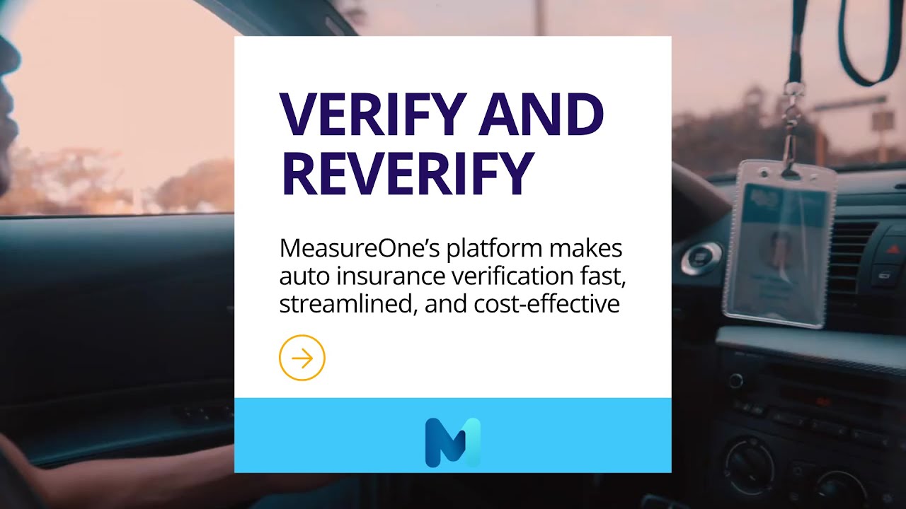 Verify and reverify auto insurance