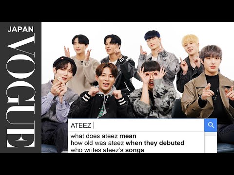 ファン急増中、Ateezのメンバーに質問！1番〇〇なのは誰？| VOGUE JAPAN