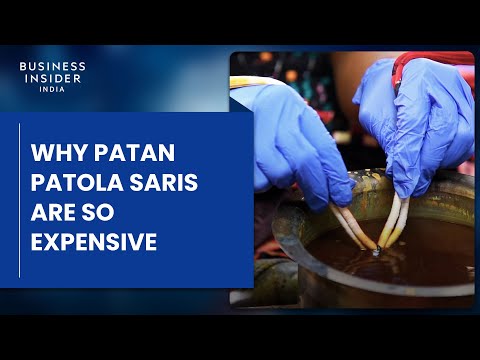 Why Patan Patola Saris Are So Expensive