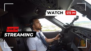 LIVE Pilot Lands Gulfstream G550 #live #livestream #pilot