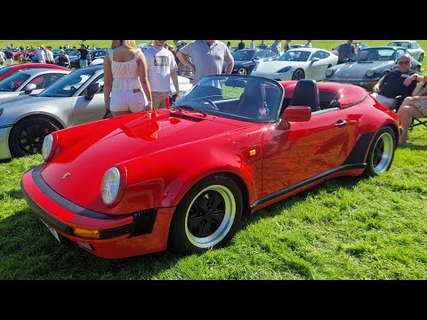 Renntag Porsche Car Show at Leighton Hall August 2025