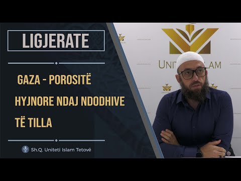 Gaza - Porositë hyjnore ndaj ndodhive të tilla || Hoxhë Senad Ramadani
