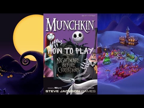 How to Play: Munchkin: Nightmare Before Christmas