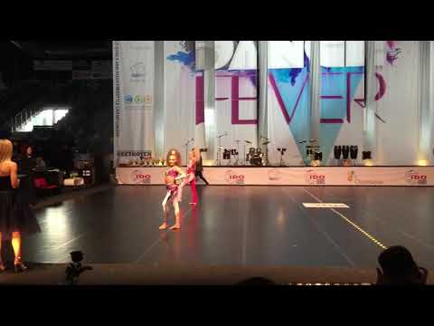 Final Solo Female Junior HIT 1 IDO DISCO DANCE CHAMPIONSHIPS CHOMUTOV 2018