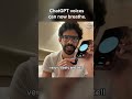 ChatGPT Voices Can Now BREATHE Realistic AI Voices On Phone Ai Ailearning Openai Chatgpt