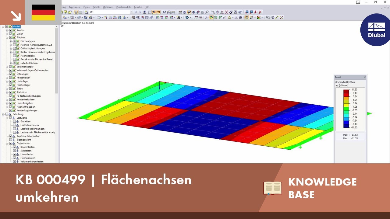 KB 000499 | Flächenachsen umkehren