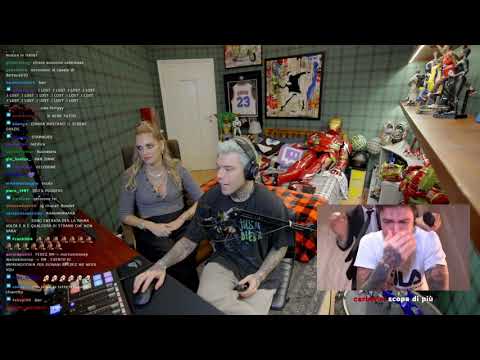 CHIARA E FEDEZ TWITCH LIVE - VENGONO TROLLATI E INSULTATI DALLA CHAT!