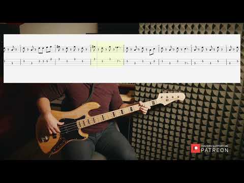 Johnny Cash - Folsom Prison Blues (bass cover by Harry)