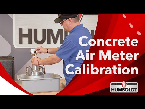 Concrete Air Meter Calibration Guide - Humboldt Services
