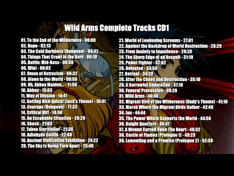 Wild Arms Complete Tracks CD1