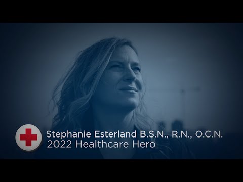 2022 Red Cross Class of Heroes: Stephanie Esterland, B.S.N., R.N., O.C.N. – Healthcare Hero