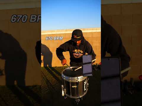 670 BPM Triple Stroke Roll