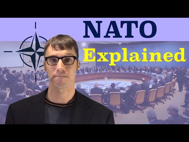 Videouttalande av North Atlantic Treaty Organization Engelska
