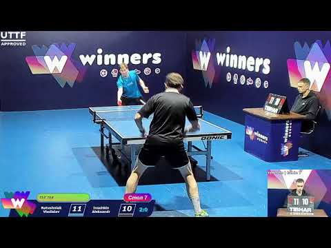 Ratushniak Vladislav - Ivashkin Aleksandr. WINners. CUP Table Tennis 7 10.01.2021 10:45