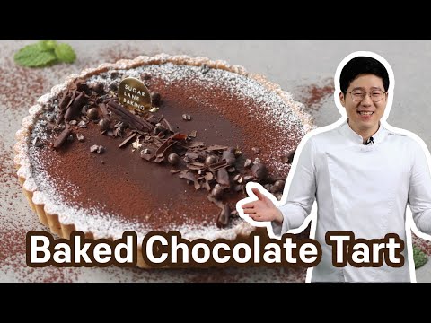 Baked Chocolate Tart
