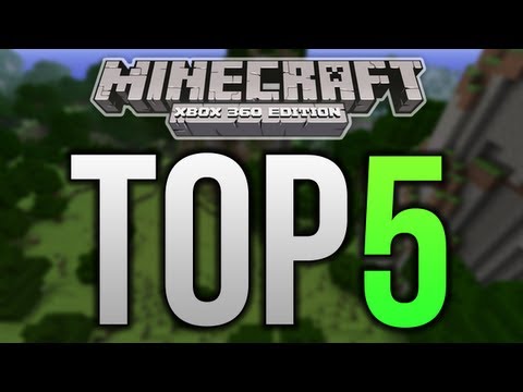 Top 5 Minecraft Xbox 360 Structures - UNDERWATER CREATIONS