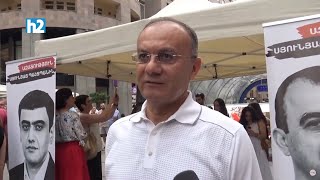Ազատություն Սյունյաց պաշտպաններին. ստորագրահավաք Հյուսիսային պողոտայում։ Լրաբեր - 23.07.2021