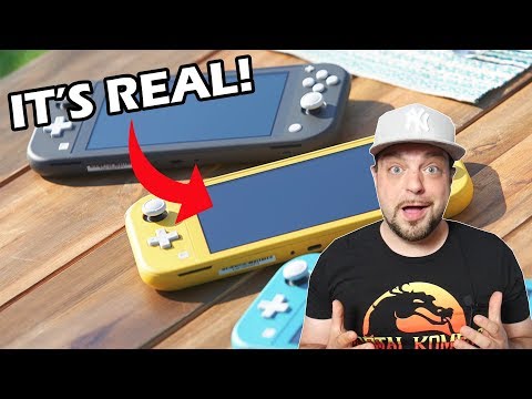 Nintendo Switch Lite REACTION - PROS and CONS of NEW Switch!