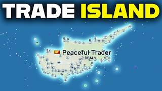 What Happens if You Build a Peaceful Trade Island | OpenFront.io