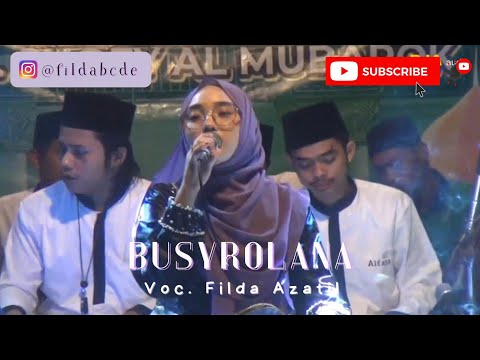 BUSYROLANA (Rebana Version) - Cover by Filda Azatil || New Al Fata Semarang