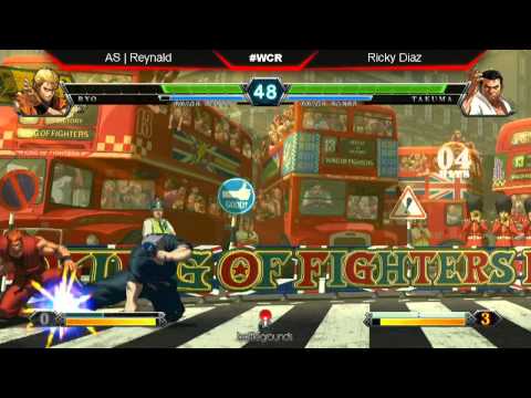 AS Reynald Vs. Ricky Diaz - KoFXIII (West Coast Rumble Week #1)