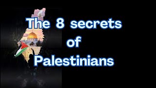 𝑻𝒉𝒆 8 𝒔𝒆𝒄𝒓𝒆𝒕𝒔 𝒐𝒇 𝑷𝒂𝒍𝒆𝒔𝒕𝒊𝒏𝒊𝒂𝒏𝒔’ 𝒓𝒆𝒔𝒊𝒍𝒊𝒆𝒏𝒄𝒆 image