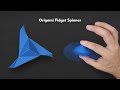 Easy Origami Fidget Spinner - How to Fold