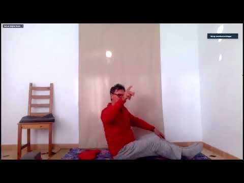 Breathing smoothly with Yantra Yoga 4th session