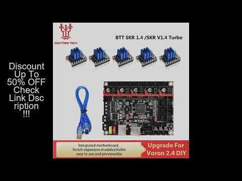 BIGTREETECH SKR V1.4 Turbo 32 Bit Motherboard Upgrade SKR V1.4 Control Board TMC2209 TMC2208 Driver
