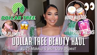 NEW Dollar Tree Beauty Finds 2025 | $1.25 BEAUTY HAUL | Makeup & Skin Care Dupes You Can't Miss!