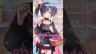 かわいくて最高にかっこいい【ROCK-mode/LiSA】をロックガールが歌ってみた！#shorts #vtuber #パルタル#rock #cover #歌ってみた